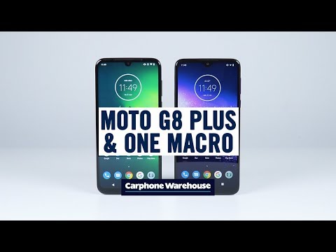 Meet the Moto One Macro and Moto G8 Plus