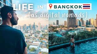 SHOULD DIGITAL NOMADS COME TO BANGKOK? | A Day In Our Lives Working From Bangkok Thailand in 2024