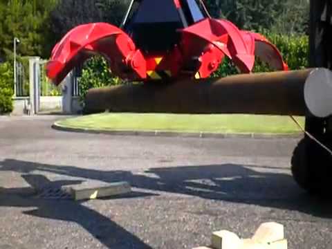 Grappin à ferraille Série GMPVT M - électro-aimant intégré - 4 ou 5 dents - pour pelles 4 à 10 tonnes et camions-grues_5