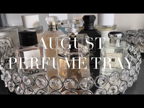 August Perfume Tray