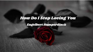 How Do I Stop Loving You | Engelbert Humperdinck |Lyrics Video | LyricsDude
