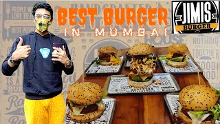 The Best Burgers In Mumbai | Post-Lockdown Dineouts | Jimis Burger 🍔🔥 | TheAmpli5ed