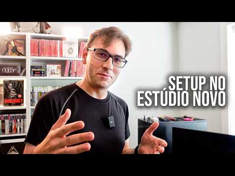 Apresentando o Meu Setup no NOVO ESTÚDIO!