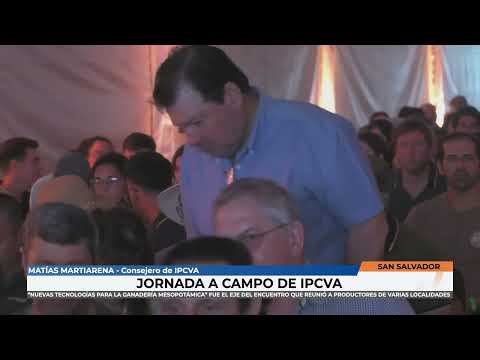 Matías Martiarena - Jornada a campo del IPCVA en San Salvador