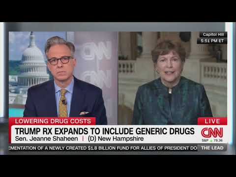 Senator Shaheen Joins The Lead With Jake Tapper, Discusses INSULIN Act, Iran War, Putin-Xi