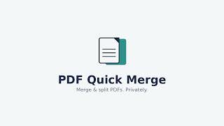 PDF Quick Merge demo