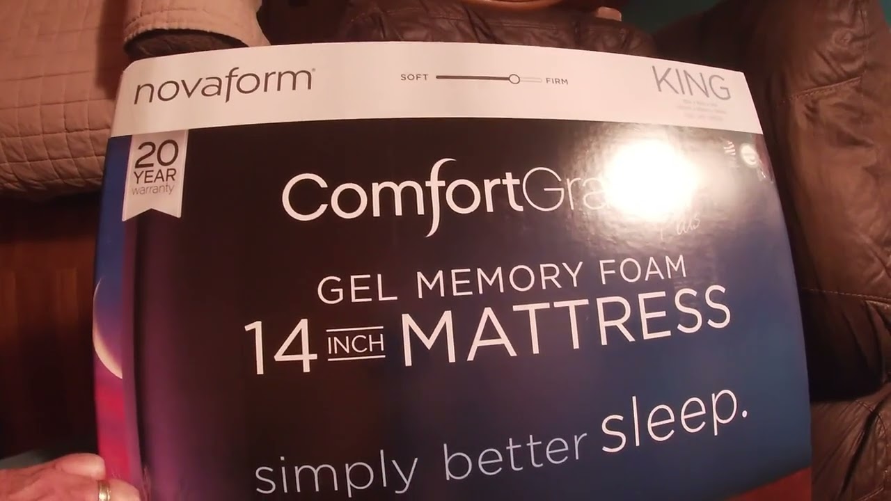 Costco, Novaform King size mattress.