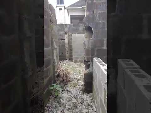 Half Plot with Uncompleted Building for Sale at Unity Estate, Ikotun