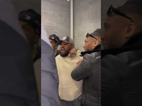 JIM JONES & MAINO FORCES QUEENZFLIP TO GIVE THEM A HUG - FLIP GETS MAD
