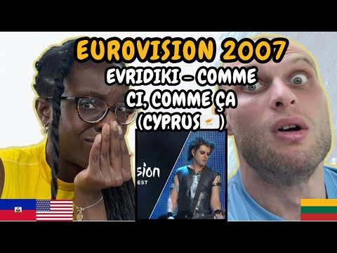 REACTION TO Evridiki - Comme Ci, Comme ça (Cyprus 🇨🇾 Eurovision 2007) | FIRST TIME HEARING
