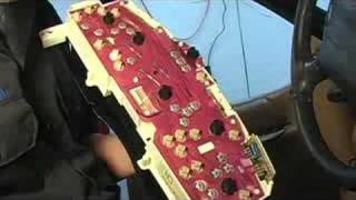 How to Replace Dashboard Lights : Removing Instrument Cluster Lights From Dashboard