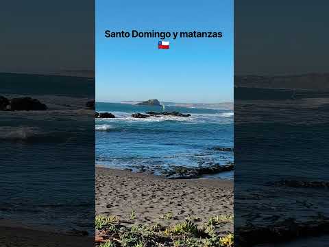 Estamos de vuelta ! Santo Domingo y playa Matanza , costa Chilena