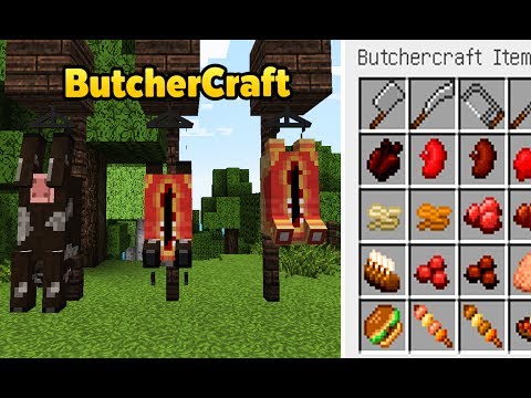 GR13 - Minecraft: Beef in the game can be used for many things..very cool. [ButcherCraft Mod] Minecraft