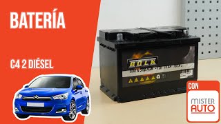 Youtube thumbnail of video "Cómo cambiar la batería Citroën C4 2 1.6 HDI 🔋"