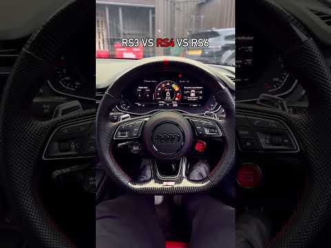 AUDI RS3 Vs. RS4 Vs. RS6 - SOUND UP !!