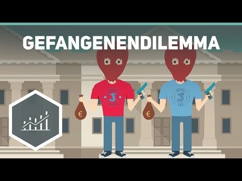 Gefangenendilemma - Spieltheorie Beispiel - Einführung in die Volkswirtschaftslehre