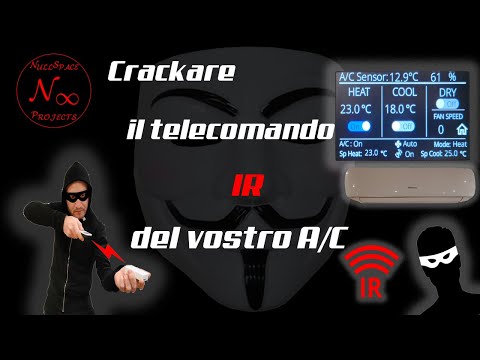 Crackare il telecomando del Condizionatore + nextion editor