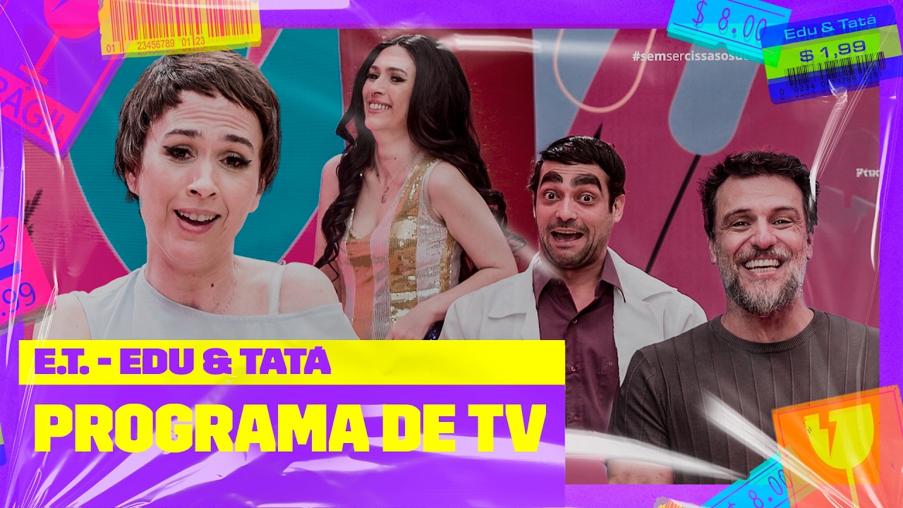 Edu e Tatá ESTRELAM um PROGRAMA de ENTREVISTA! | E.T. - Edu e Tatá | Multishow