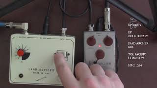 Video thumbnail for LAND DEVICES EP-5 PART 2 (REVIEW AND OTHER PEDALS) by Glenn Wallace