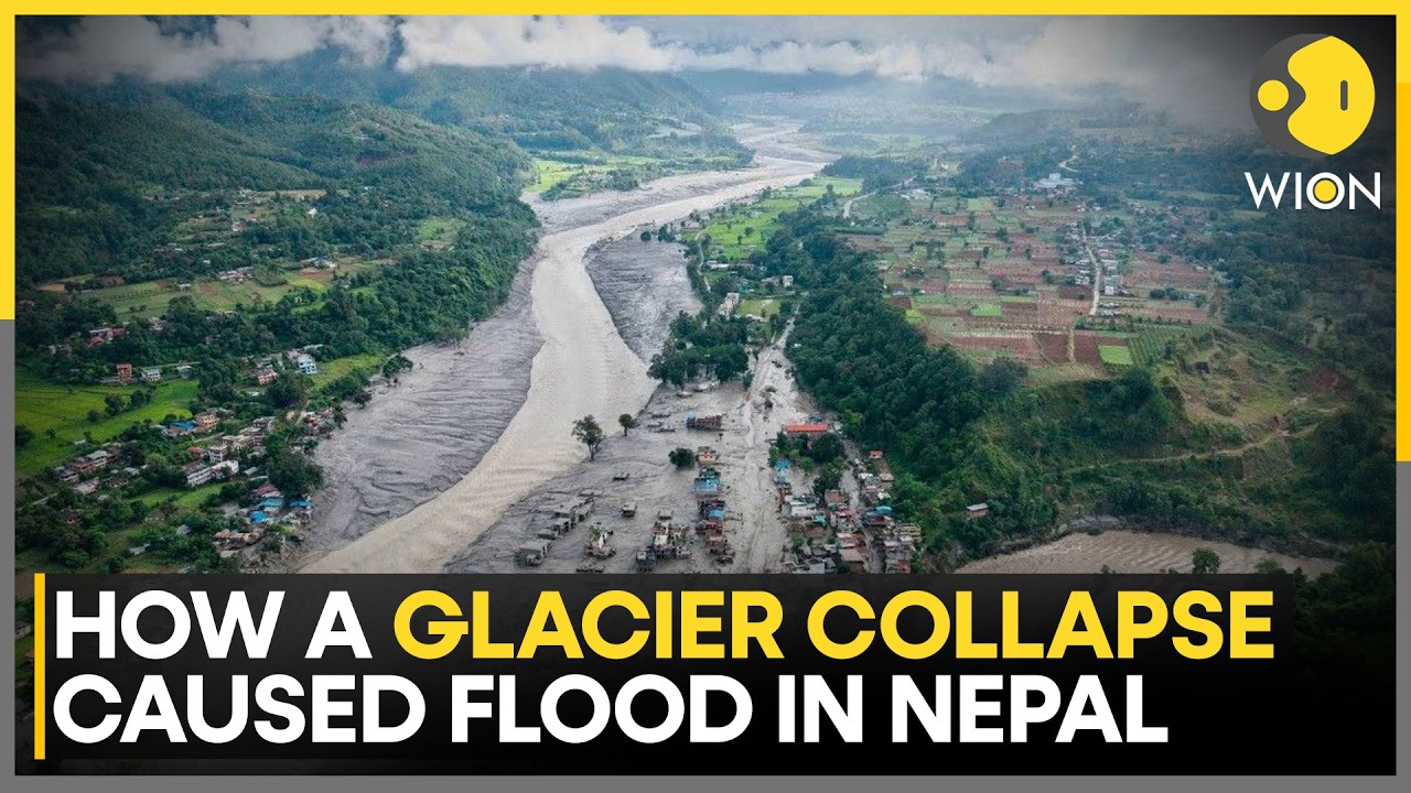 Nepal Floods: Massive Chunk Of Ice Collapse About 1.2km Vertically | WION News