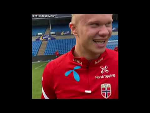 Erling Haaland scores ridiculous volley in Norway training | 