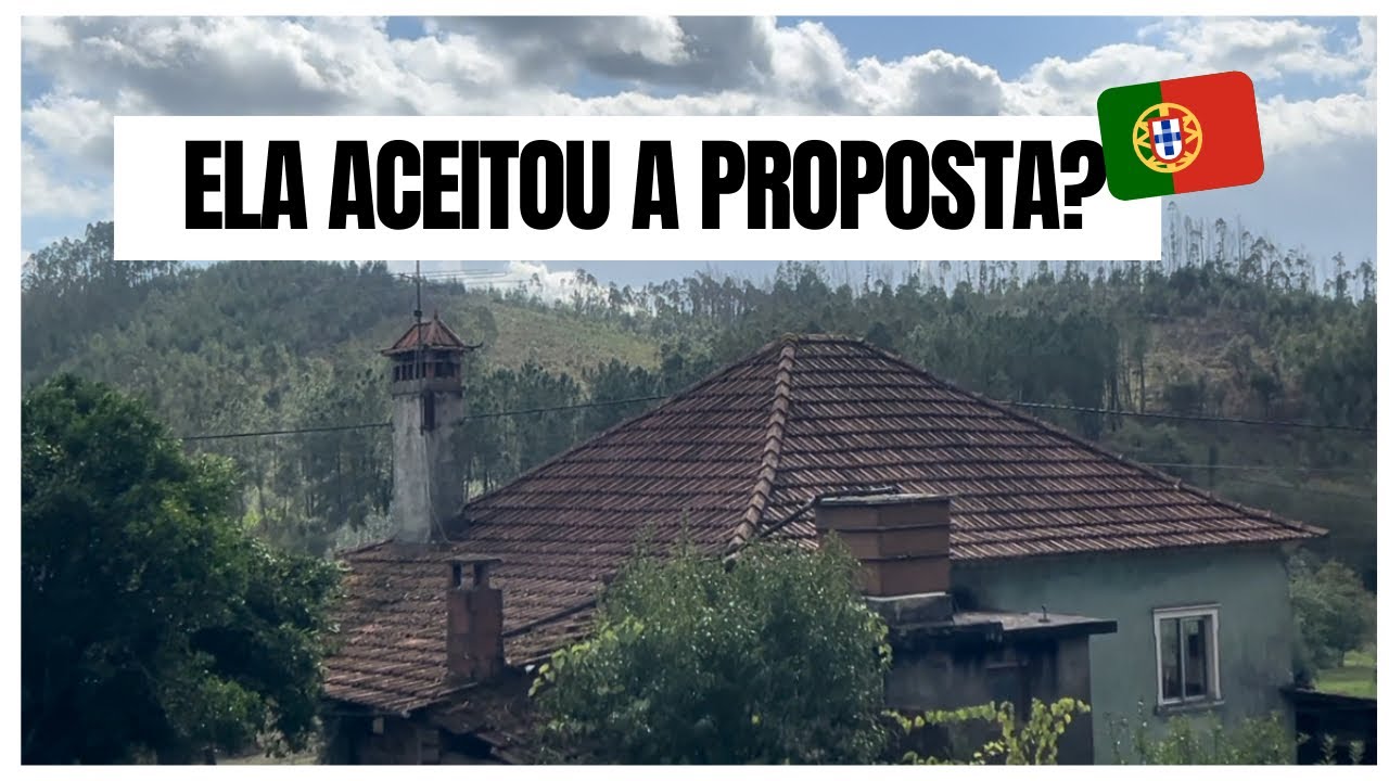 CASA ABANDONADA EM PORTUGAL: voltamos à casa e fizemos uma proposta para proprietária
