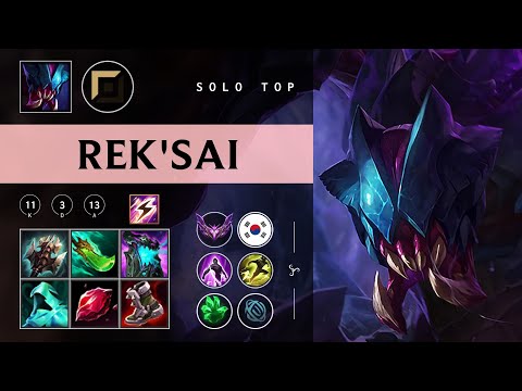 Rek'Sai Top vs Ambessa - KR Master Patch 26.02