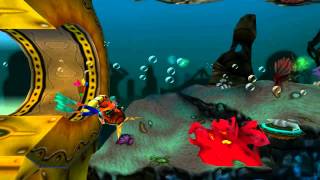 Crash Bandicoot: Warped 105% Walkthrough HD - Part 11: Deep Trouble