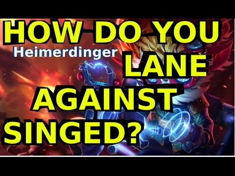 Heimerdinger vs Singed: HOW DO I DO IT?! | League of Legends