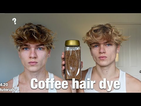 How to naturally dye your hair darker using coffee |...