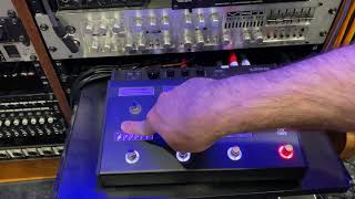 Video thumbnail for Using the Line 6 HX Effects with a Preamp (VHT Valvulator GP3) by Richie Castellano