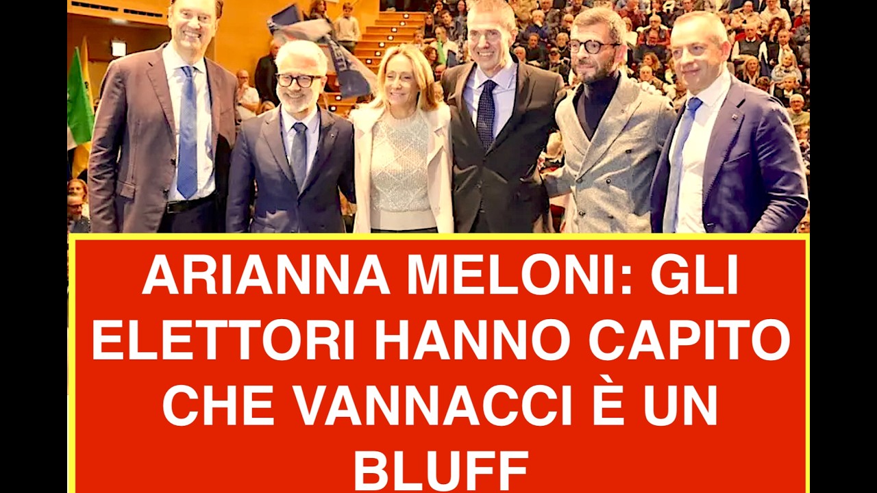 ARIANNA MELONI: GLI ELETTORI HANNO CAPITO CHE VANNACCI È UN BLUFF