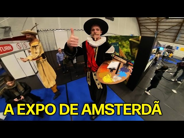 A Expo da MARATONA DE AMSTERDÃ