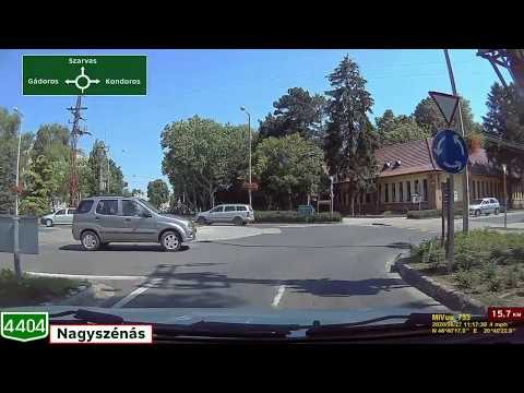 Driving in Hungary: Orosháza - Nagyszénás - Szarvas (June 27, 2020)