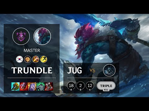 Trundle Jungle vs Karthus - KR Master Patch 11.16