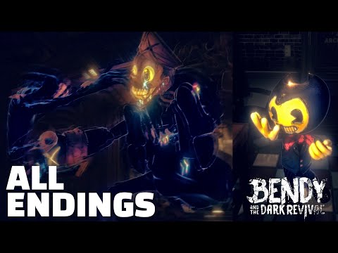 Bendy And The Dark Revival Final Boss + All Endings