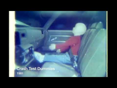 From the Vault: Infant and Children Crash Test Dummies  1981