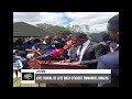 LIVE Burial Of Late UNZA Student Emmanuel Bwalya