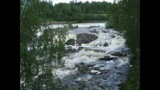 preview picture of video 'Wasserfall Munkfors Laxholmen'