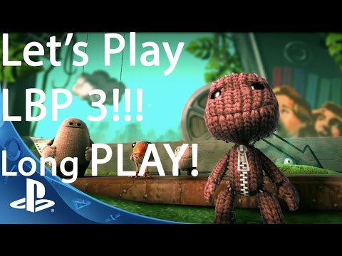 Let's Play Little Big Planet 3 PS3/PS4 Walkthrough Part 1 - Long Play
