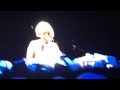 Lady Gaga cries while performing Born This Way ...