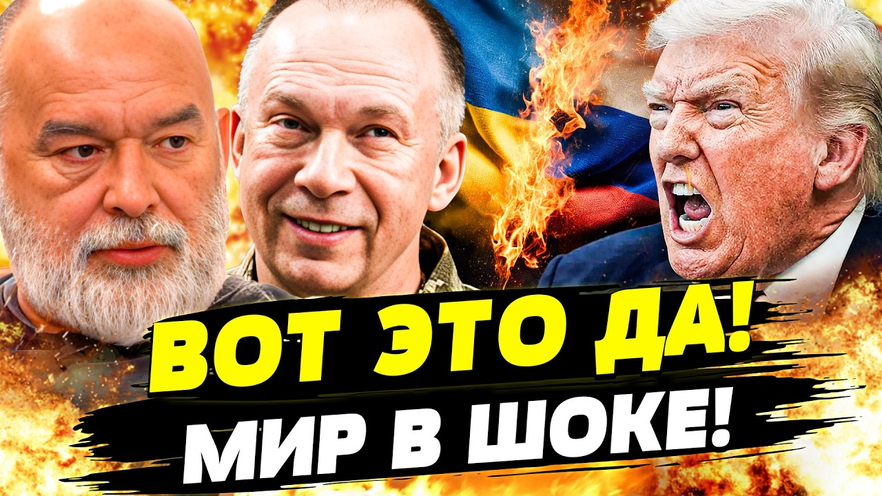 ⚠️5 МИНУТ НАЗАД! СЫРСКИЙ ПОРВАЛ! У ТРАМПА СГОРЕЛО! ПУТИНА НАГНУЛИ ВМЕСТЕ! | ШЕ