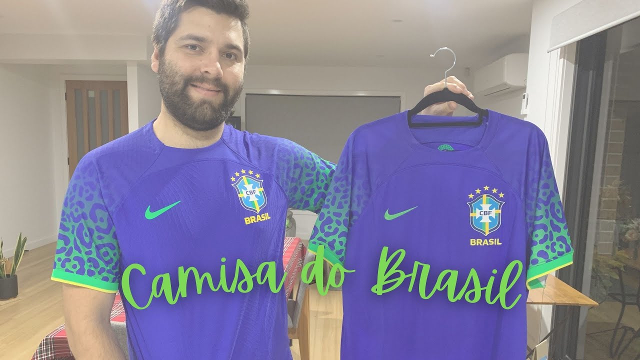 REVIEW CAMISA OFICIAL SELEÇÃO BRASILEIRA | COPA DO MUNDO 2022