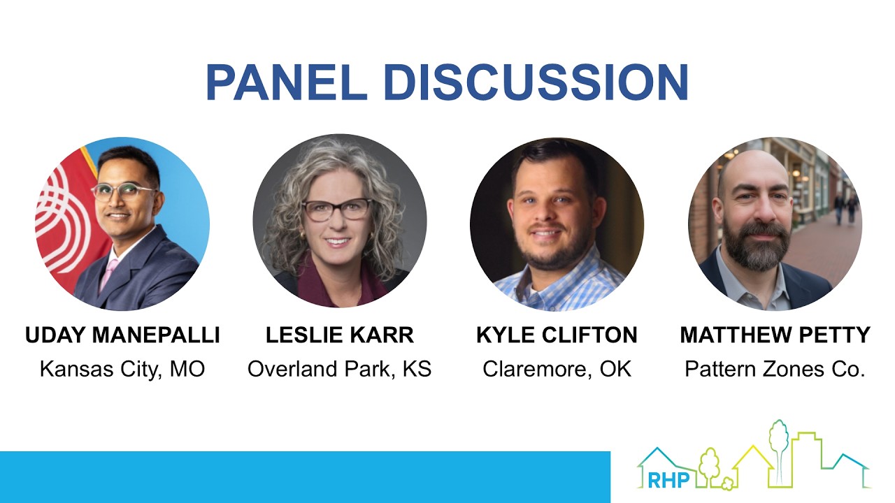 RHP Housing Policy Innovations Series - Pre-Approved Building Plans - Panel Discussion