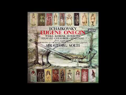 Pyotr Ilyich Tchaikovsky • Eugen Onegin (1975) (AUDIO Gesamtaufnahme)