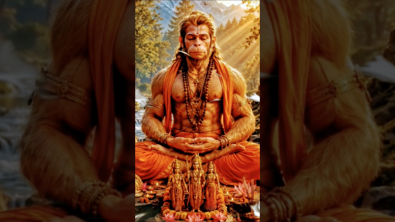 🚩 जय हनुमान 🙏 | संकटमोचन हनुमान जी का दिव्य दर्शन | #shorts #hanuman #jaishrihanuman