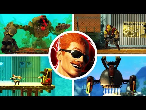Bionic Commando Rearmed 2 - All Bosses + Ending
