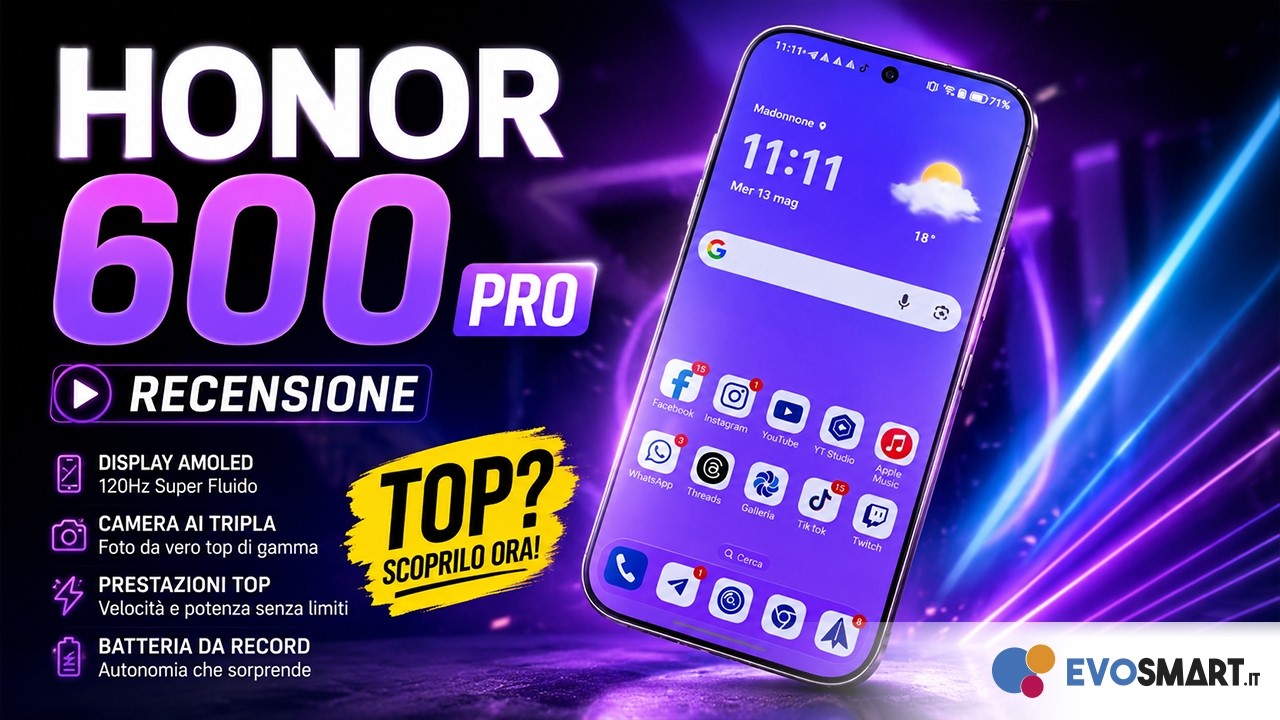 Honor 600 Pro: il medio gamma che vuole fare il flagship