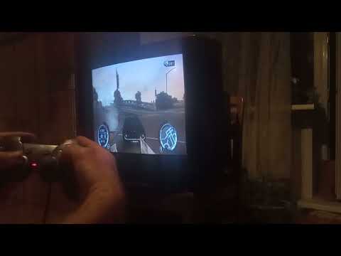 Driver Parallel Lines on Sony PS2 Beginning Sony Trinitron CRT TV