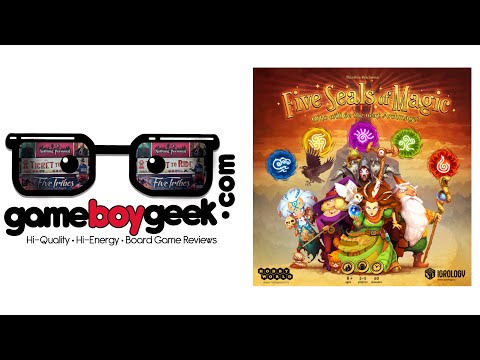 The Game Boy Geek Reviews Five Seals of Magic